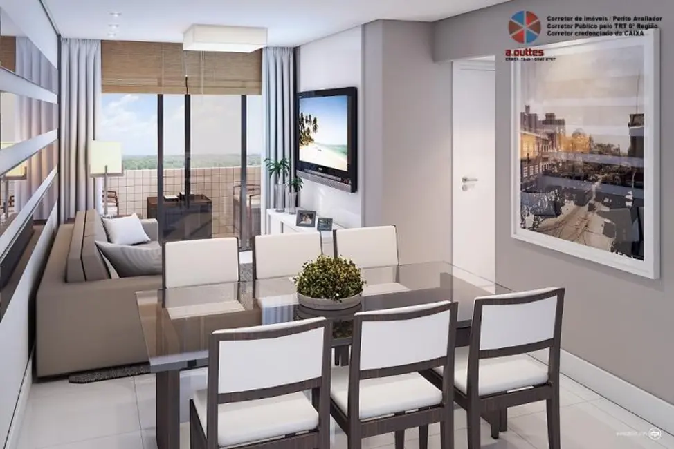 Foto 4 de Apartamento com 2 quartos à venda, 51m2 em Encruzilhada, Recife - PE