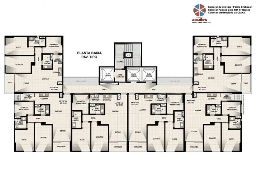 Apartamento com 3 quartos à venda, 66m2 em Candeias, Jaboatao Dos Guararapes - PE - imagem 6 Foto 6 de Apartamento com 3 quartos à venda, 66m2 em Candeias, Jaboatao Dos Guararapes - PE
