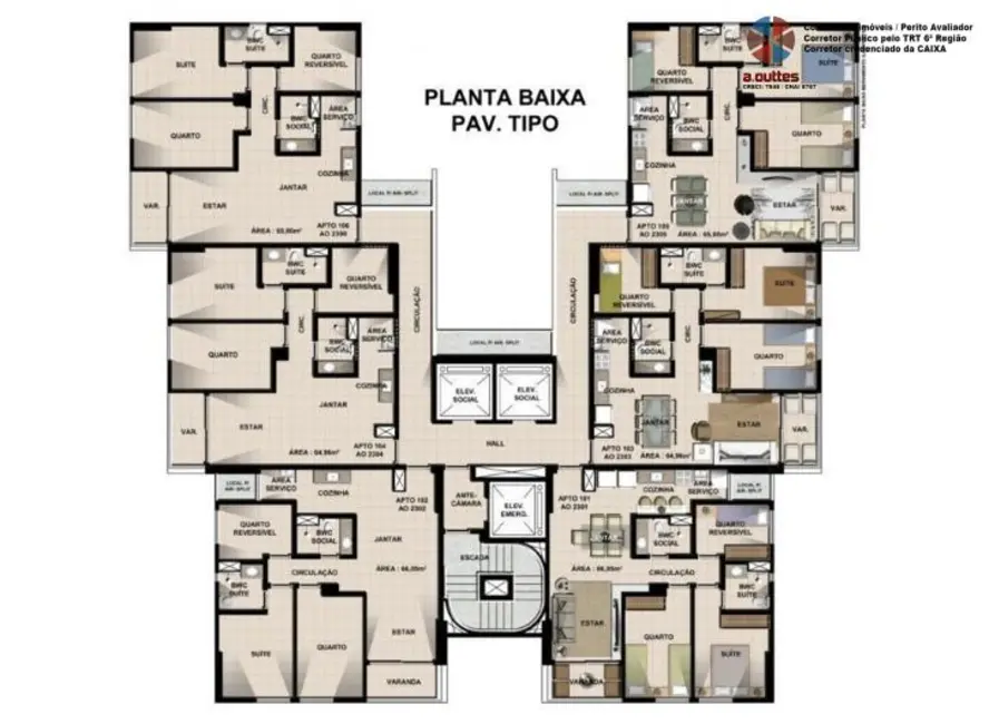 Apartamento com 2 quartos à venda, 66m2 em Candeias, Jaboatao Dos Guararapes - PE - imagem 8 Foto 8 de Apartamento com 2 quartos à venda, 66m2 em Candeias, Jaboatao Dos Guararapes - PE
