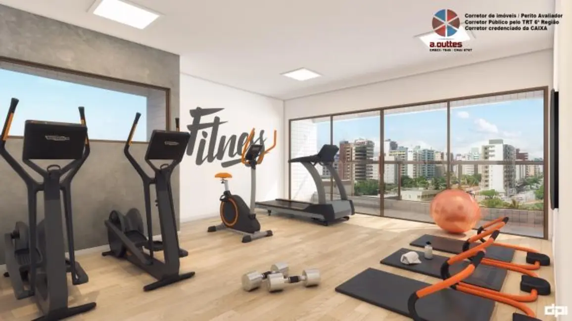 Foto 4 de Apartamento com 3 quartos à venda, 62m2 em Rosarinho, Recife - PE