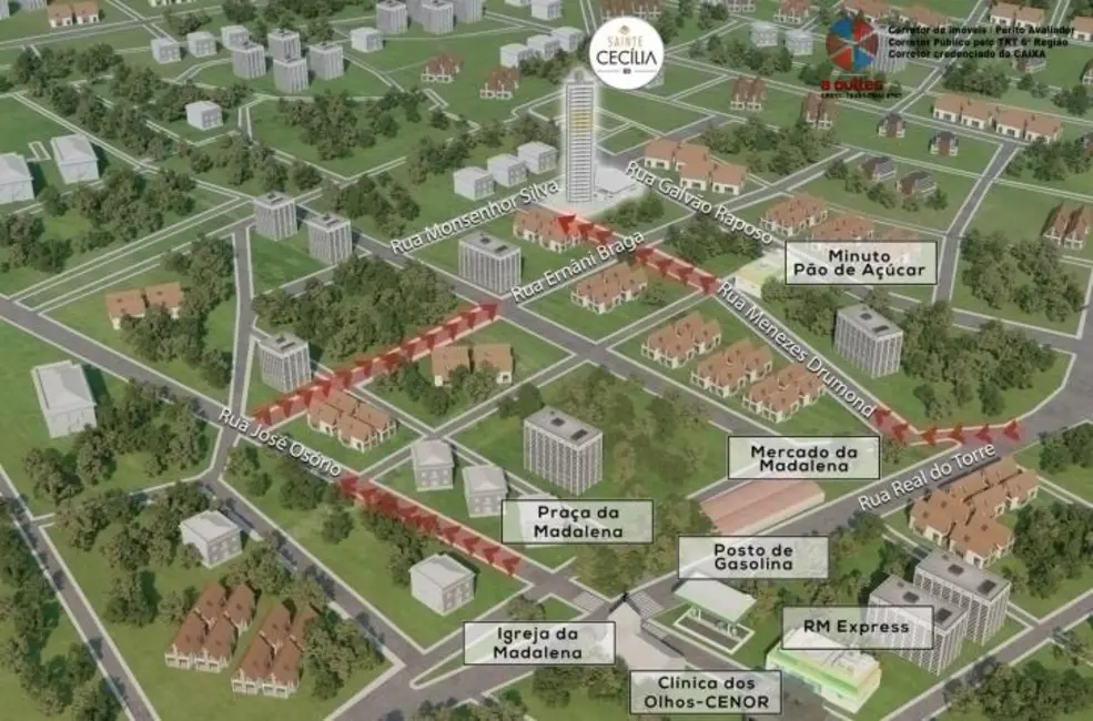 Apartamento com 3 quartos à venda, 90m2 em Madalena, Recife - PE - imagem 8 Foto 8 de Apartamento com 3 quartos à venda, 90m2 em Madalena, Recife - PE