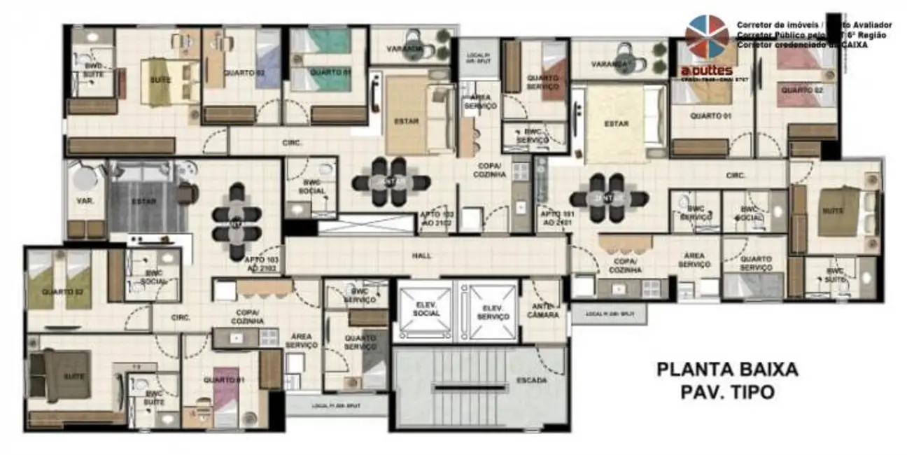 Foto 9 de Apartamento com 3 quartos à venda, 84m2 em Rosarinho, Recife - PE