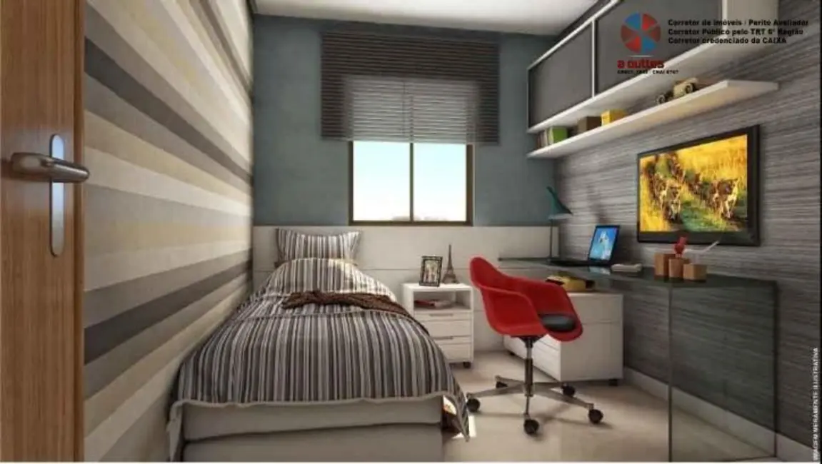 Foto 2 de Apartamento com 2 quartos à venda, 56m2 em Iputinga, Recife - PE