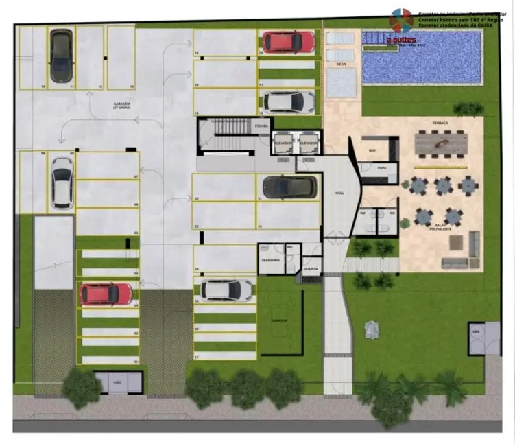 Foto 2 de Apartamento com 2 quartos à venda em Espinheiro, Recife - PE