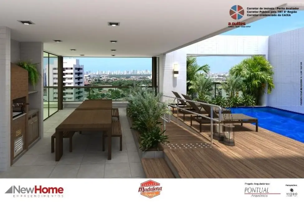 Foto 6 de Apartamento com 1 quarto à venda em Madalena, Recife - PE