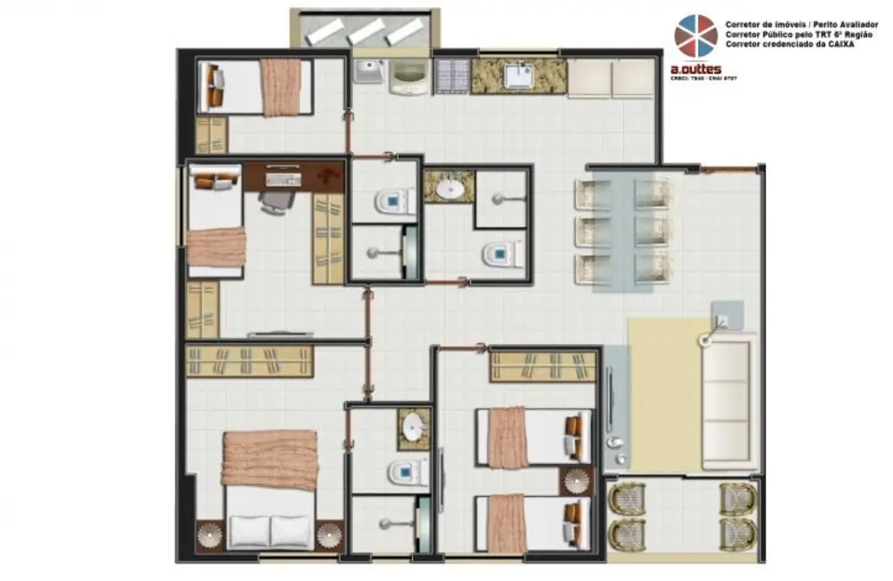 Foto 5 de Apartamento à venda em Espinheiro, Recife - PE