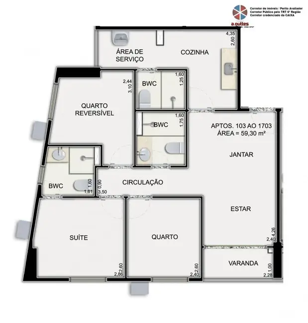 Foto 4 de Apartamento com 3 quartos à venda em Boa Viagem, Recife - PE