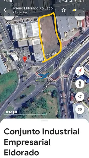 Foto 1 de Terreno / Lote à venda, 1539m2 em Sao Jose Dos Campos - SP