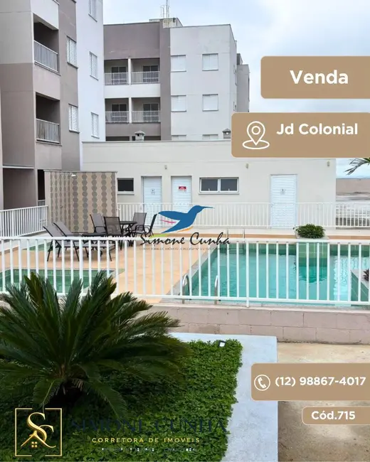Apartamento com 2 quartos à venda e para alugar, 52m2 em Sao Jose Dos Campos - SP - imagem 1 Foto 1 de Apartamento com 2 quartos à venda e para alugar, 52m2 em Sao Jose Dos Campos - SP