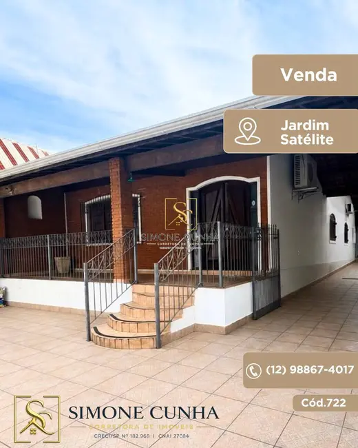 Foto 1 de Casa com 3 quartos à venda e para alugar em Sao Jose Dos Campos - SP