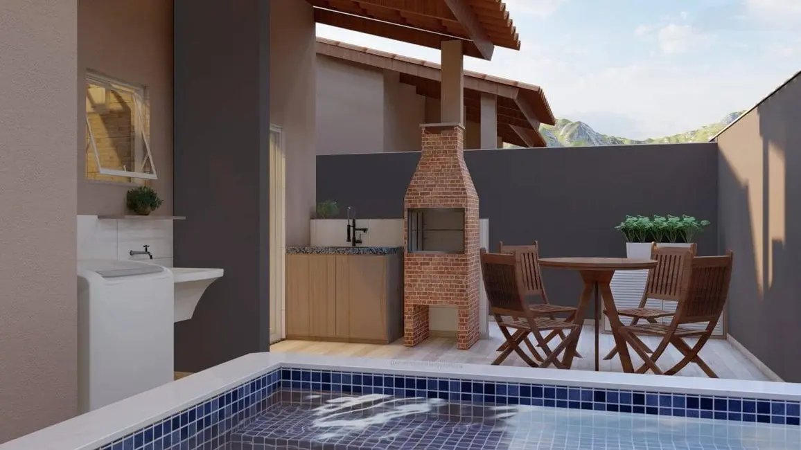 Foto 2 de Casa de Condomínio com 2 quartos à venda, 64m2 em Itanhaem - SP