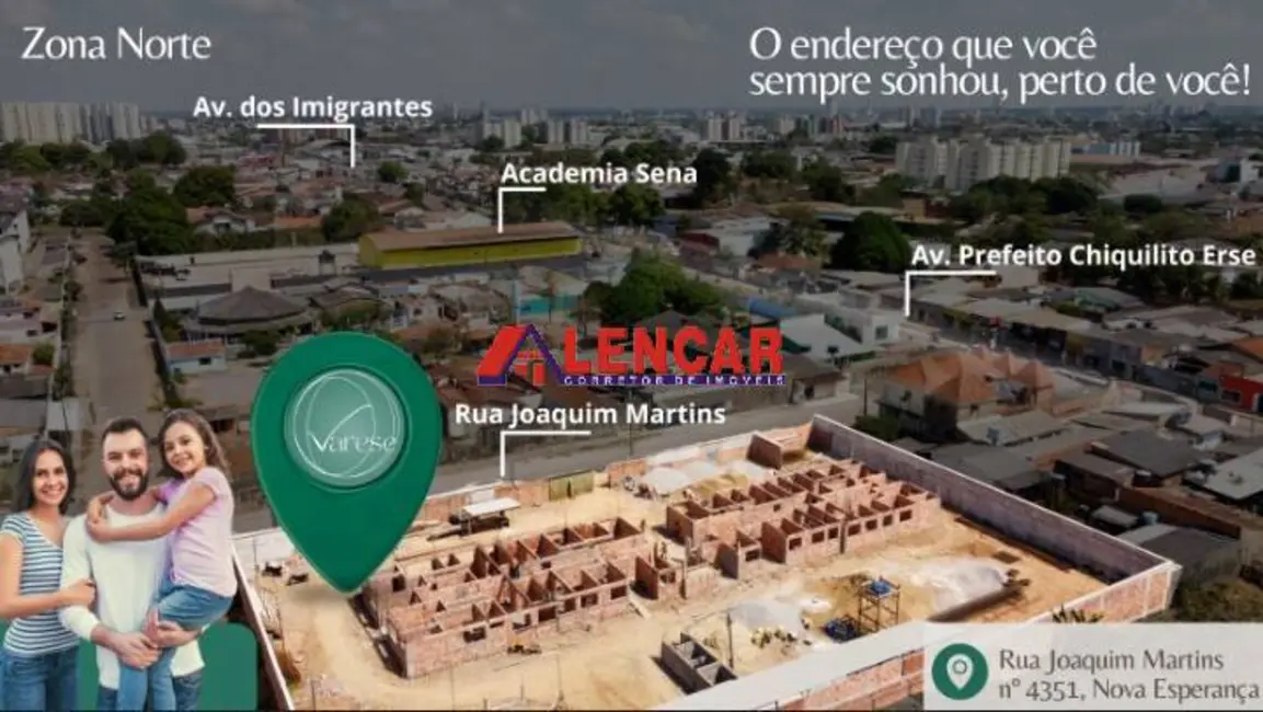 Foto 3 de Apartamento com 2 quartos à venda, 55m2 em Nova Esperança, Porto Velho - RO