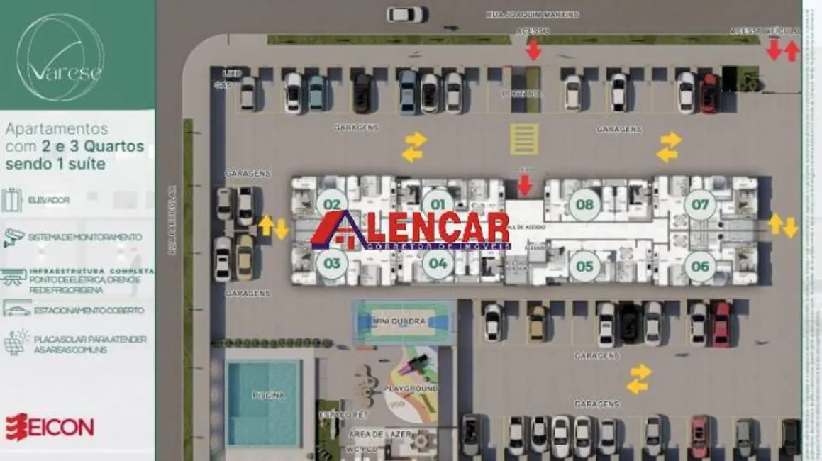 Foto 4 de Apartamento com 2 quartos à venda, 55m2 em Nova Esperança, Porto Velho - RO