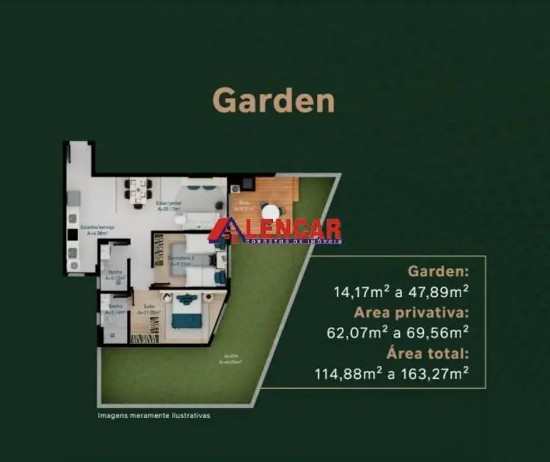 Foto 6 de Apartamento com 2 quartos à venda, 69m2 em Cachoeira do Bom Jesus, Florianopolis - SC