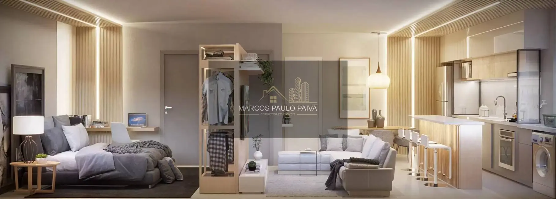 Foto 3 de Apartamento com 2 quartos à venda, 65m2 em Atibaia Jardim, Atibaia - SP