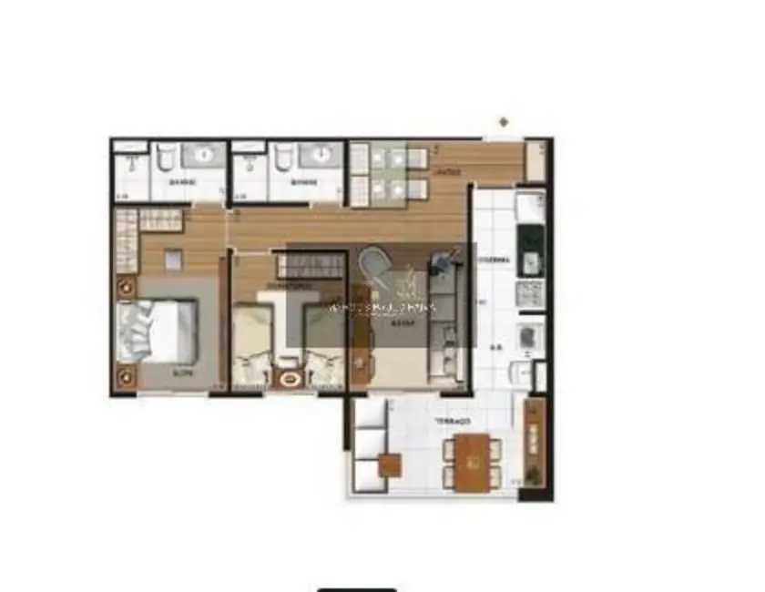 Foto 4 de Apartamento com 2 quartos à venda, 69m2 em Vila Maria Alta, São Paulo - SP