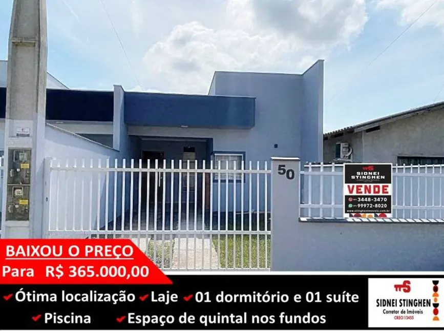 Foto 1 de Casa com 2 quartos à venda, 58m2 em Balneario Barra Do Sul - SC