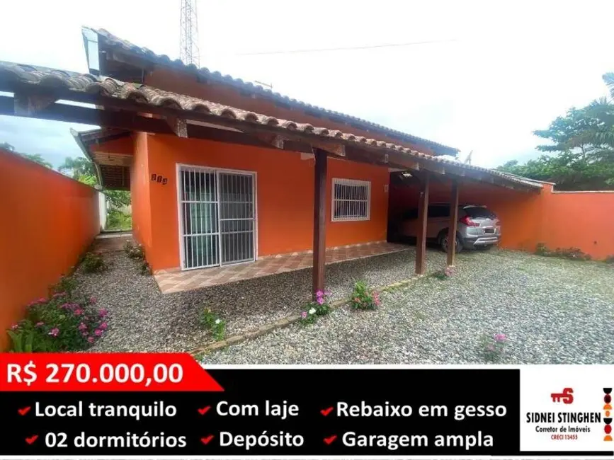 Foto 1 de Casa com 2 quartos à venda, 140m2 em Balneario Barra Do Sul - SC