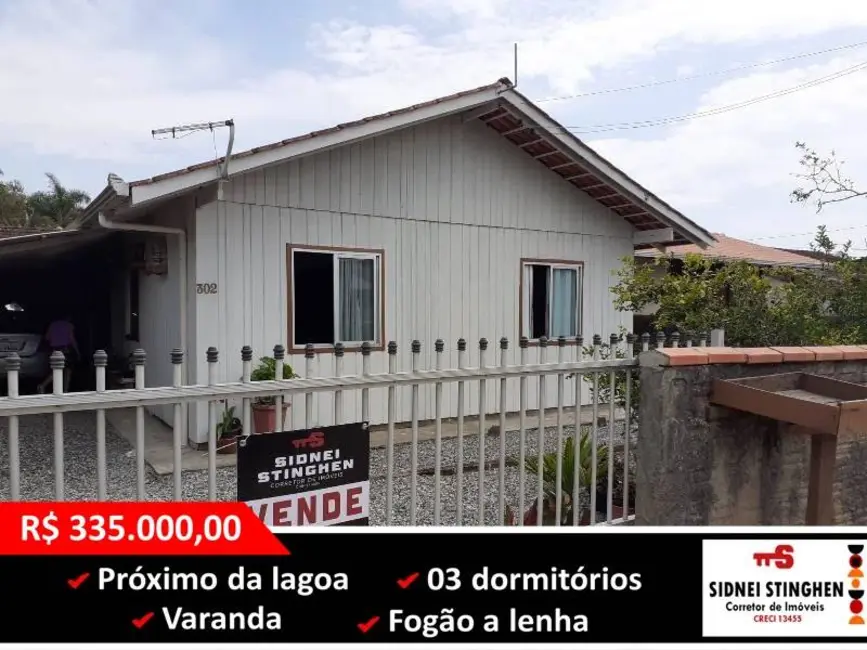 Foto 1 de Casa com 3 quartos à venda, 100m2 em Balneario Barra Do Sul - SC
