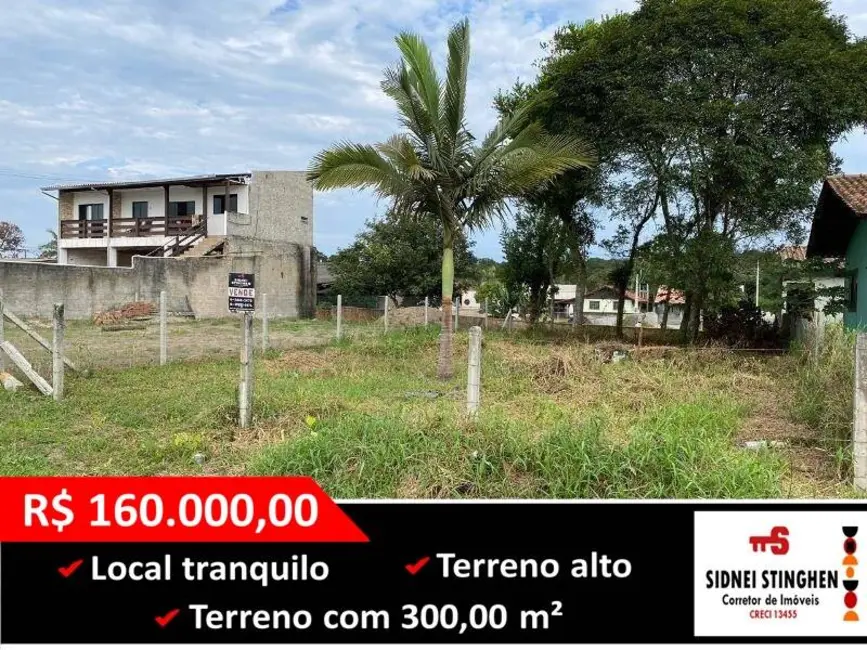 Foto 1 de Terreno / Lote à venda, 300m2 em Centro, Balneario Barra Do Sul - SC