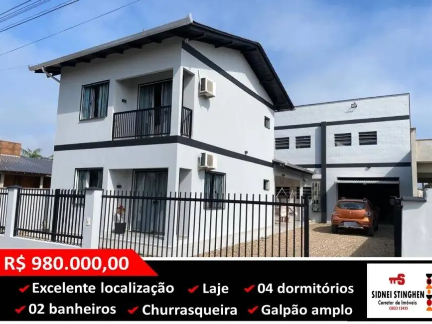 Foto 1 de Sobrado com 4 quartos à venda, 464m2 em Balneario Barra Do Sul - SC