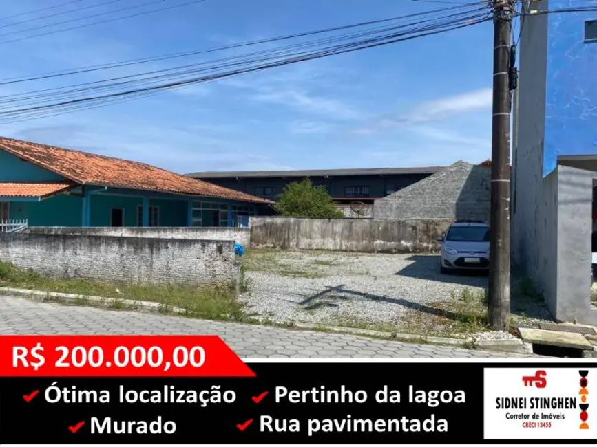 Foto 1 de Terreno / Lote à venda, 225m2 em Balneario Barra Do Sul - SC