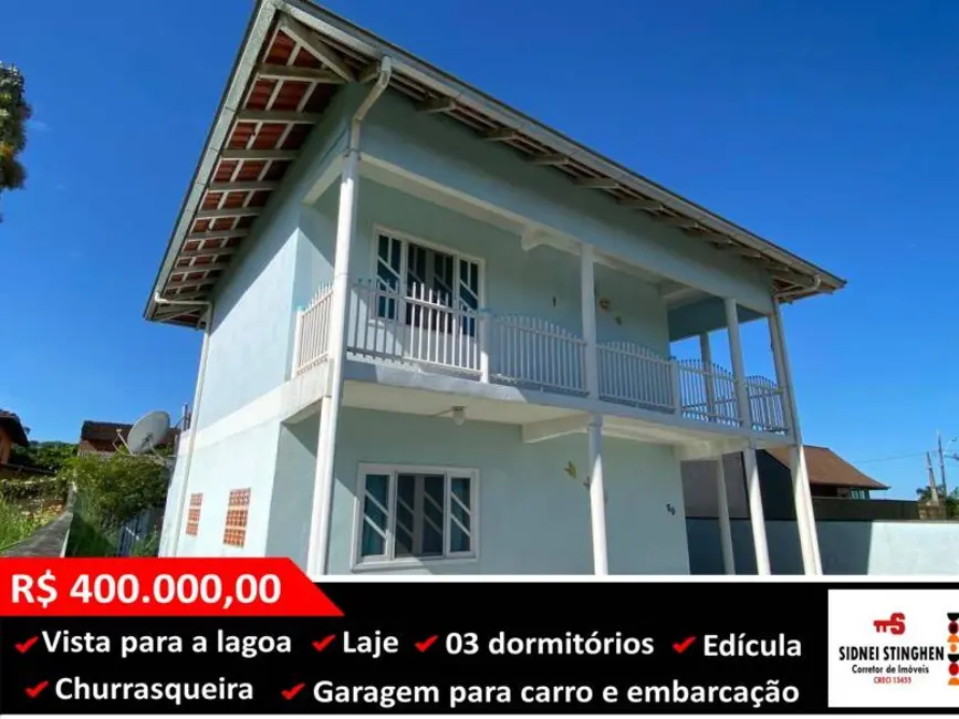 Foto 1 de Sobrado com 3 quartos à venda, 170m2 em Balneario Barra Do Sul - SC