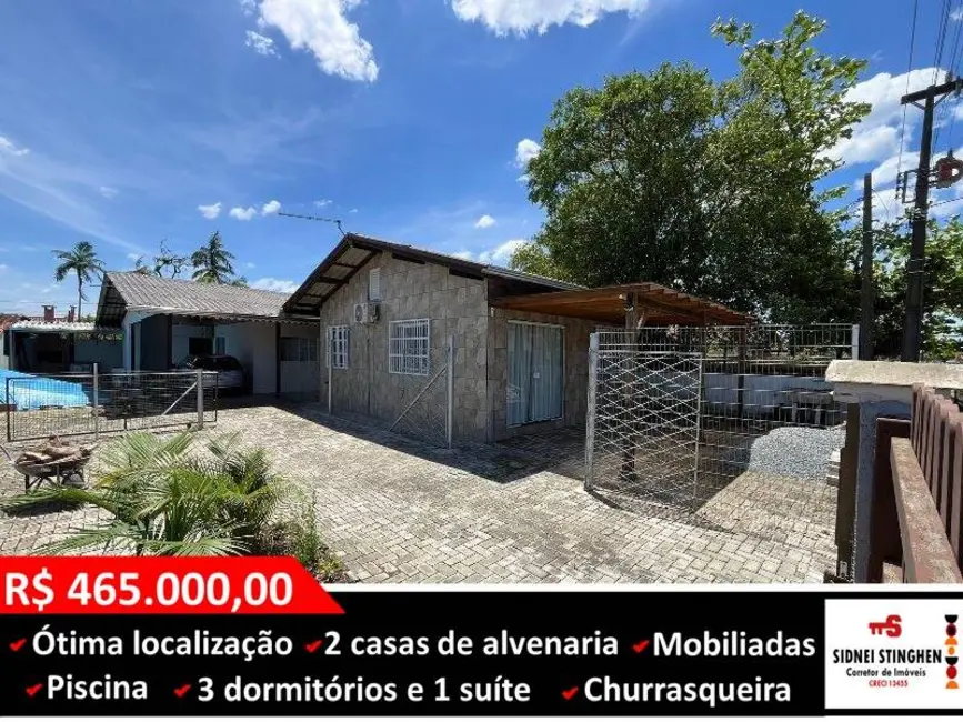 Foto 1 de Casa com 4 quartos à venda, 120m2 em Balneario Barra Do Sul - SC
