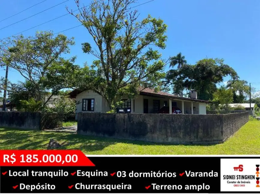 Foto 1 de Casa com 3 quartos à venda, 118m2 em Balneario Barra Do Sul - SC