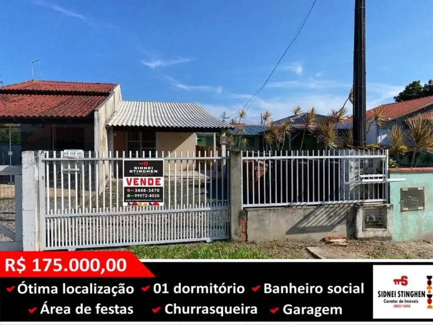 Foto 1 de Casa com 1 quarto à venda, 84m2 em Centro, Balneario Barra Do Sul - SC