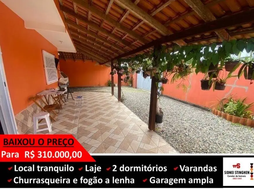 Foto 1 de Casa com 2 quartos à venda, 140m2 em Balneario Barra Do Sul - SC