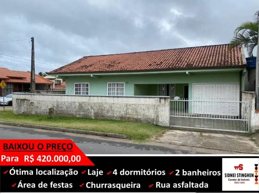 Foto 1 de Casa com 4 quartos à venda, 154m2 em Balneario Barra Do Sul - SC