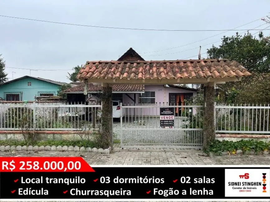 Foto 1 de Casa com 3 quartos à venda, 100m2 em Centro, Balneario Barra Do Sul - SC