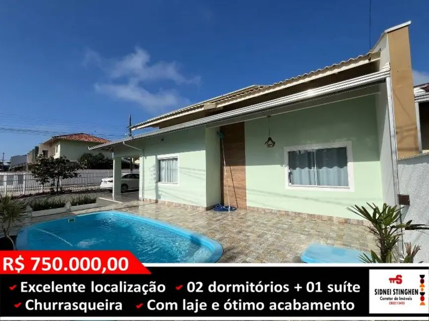 Foto 1 de Casa com 3 quartos à venda, 107m2 em Balneario Barra Do Sul - SC