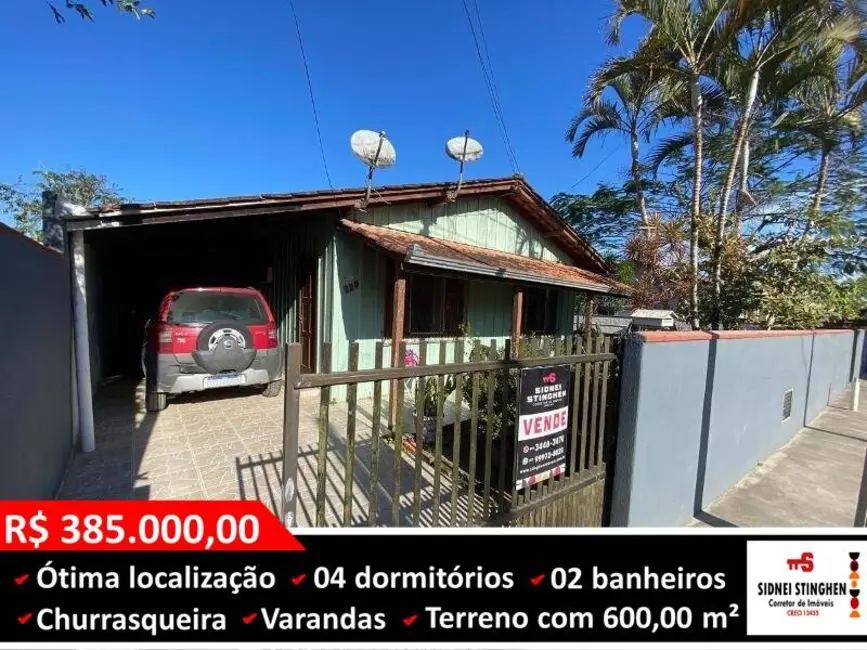Foto 1 de Casa com 4 quartos à venda, 160m2 em Balneario Barra Do Sul - SC