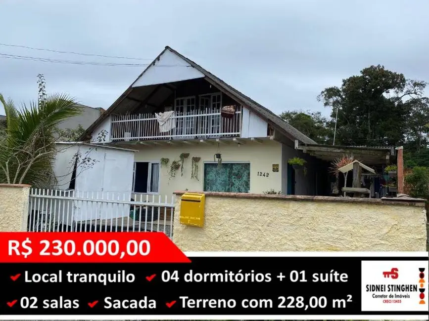Foto 1 de Casa com 5 quartos à venda, 110m2 em Balneario Barra Do Sul - SC