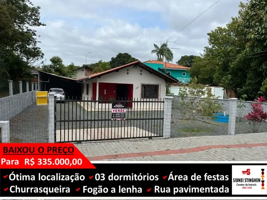 Foto 1 de Casa com 3 quartos à venda, 105m2 em Balneario Barra Do Sul - SC