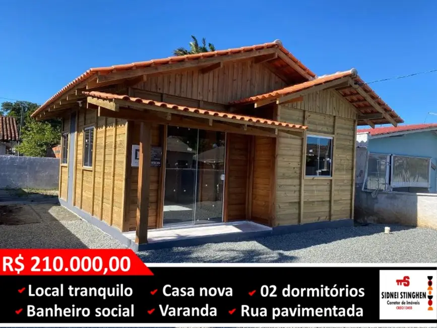 Foto 1 de Casa com 2 quartos à venda, 42m2 em Balneario Barra Do Sul - SC