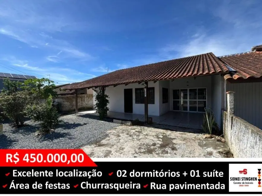 Foto 1 de Casa com 3 quartos à venda, 90m2 em Balneario Barra Do Sul - SC