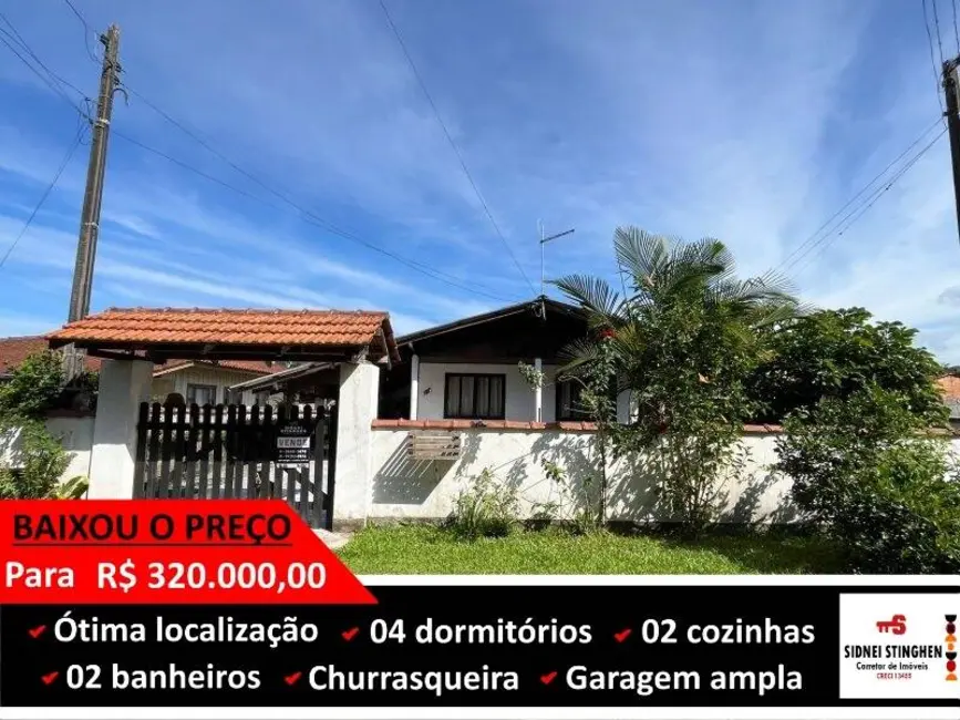 Foto 1 de Casa com 4 quartos à venda, 175m2 em Balneario Barra Do Sul - SC