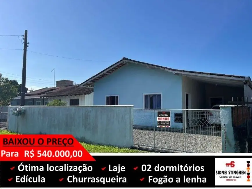 Casa com 2 quartos à venda, 158m2 em Balneario Barra Do Sul - SC - imagem 1 Foto 1 de Casa com 2 quartos à venda, 158m2 em Balneario Barra Do Sul - SC