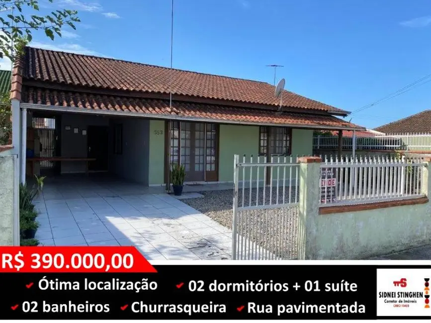 Foto 1 de Casa com 3 quartos à venda, 136m2 em Balneario Barra Do Sul - SC