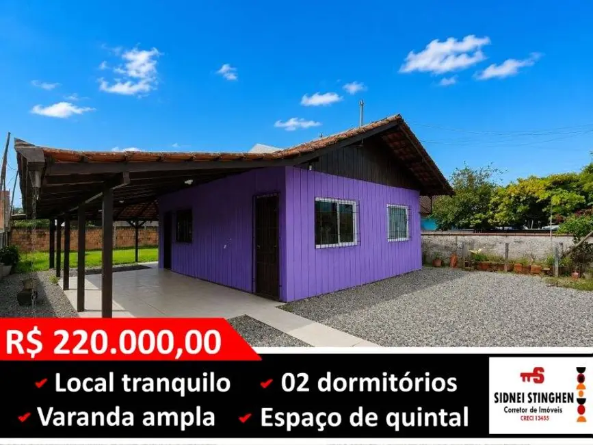 Foto 1 de Casa com 2 quartos à venda, 80m2 em Balneario Barra Do Sul - SC