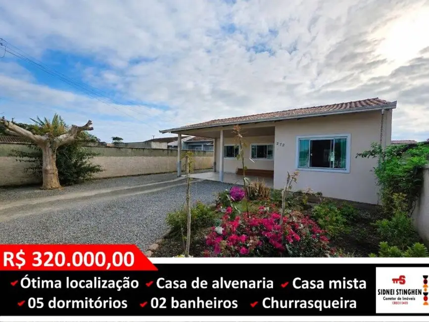 Foto 1 de Casa com 5 quartos à venda, 170m2 em Balneario Barra Do Sul - SC
