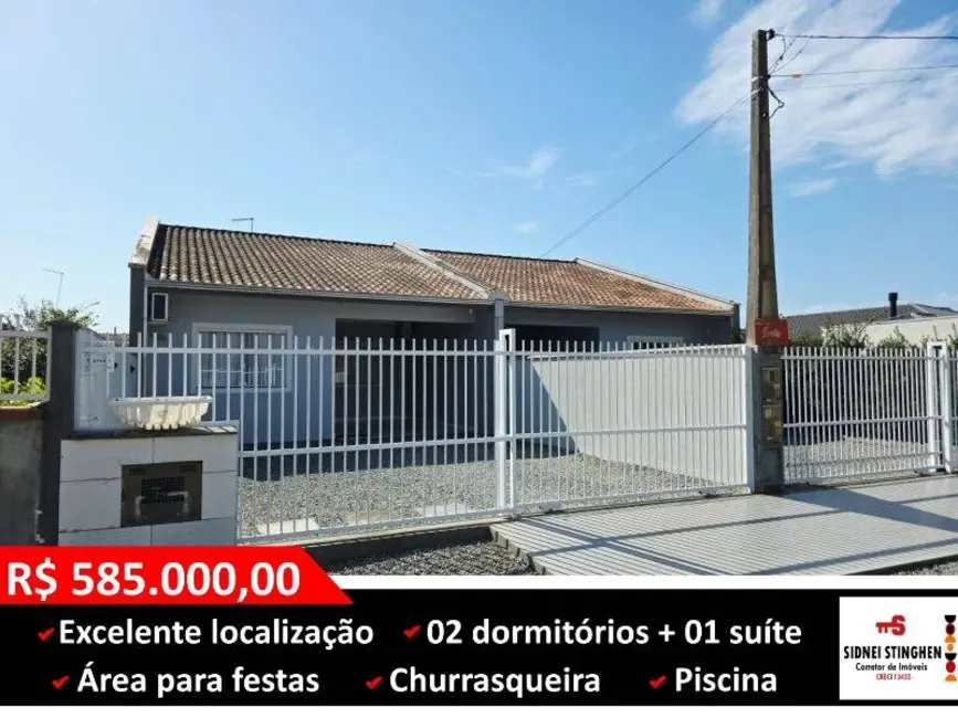 Foto 1 de Casa com 3 quartos à venda, 86m2 em Balneario Barra Do Sul - SC