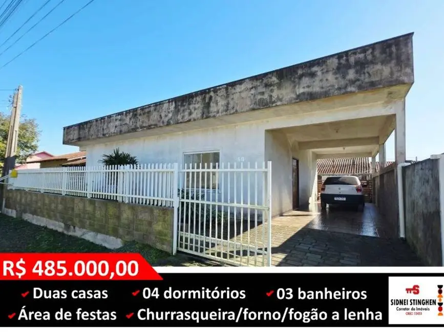Foto 1 de Casa com 4 quartos à venda, 225m2 em Balneario Barra Do Sul - SC