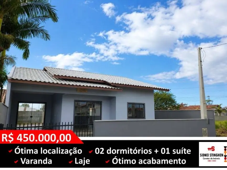 Foto 1 de Casa com 3 quartos à venda, 110m2 em Centro, Balneario Barra Do Sul - SC