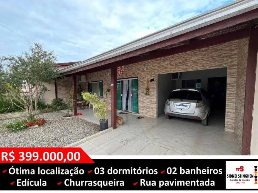 Foto 1 de Casa com 3 quartos à venda, 155m2 em Balneario Barra Do Sul - SC