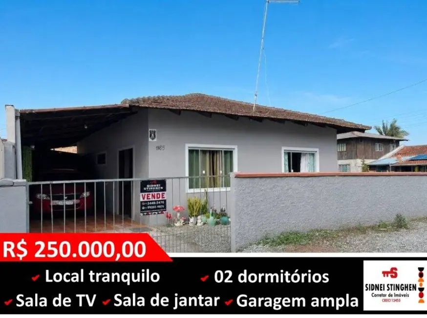 Foto 1 de Casa com 2 quartos à venda, 100m2 em Balneario Barra Do Sul - SC