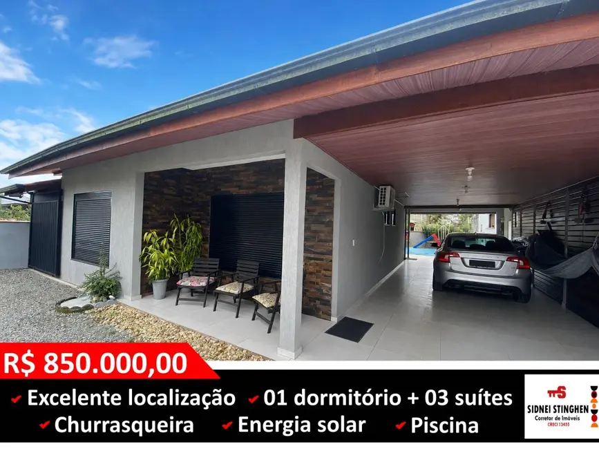 Foto 1 de Casa com 4 quartos à venda, 209m2 em Balneario Barra Do Sul - SC